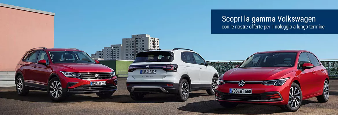 Noleggio lungo termine Volkswagen